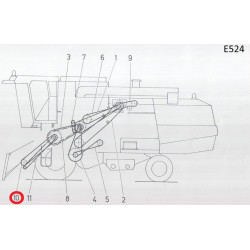 (10) Pas 3HB4060La, B160", Optibelt