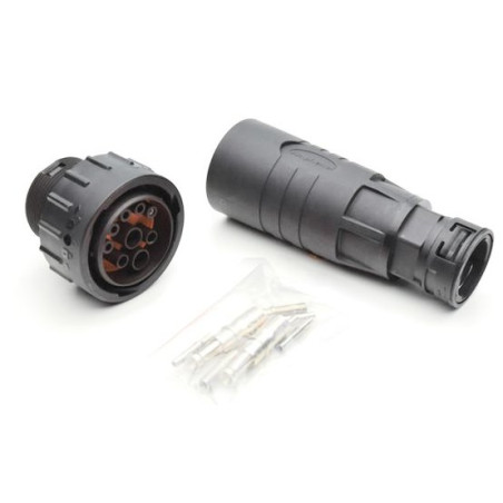 Wtyczka ISOBUS DuraMat 2x75A (16mm²) z adapterem do rur osłonowych