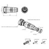 Wtyczka ISOBUS DuraMat 2x45A (6mm²) 