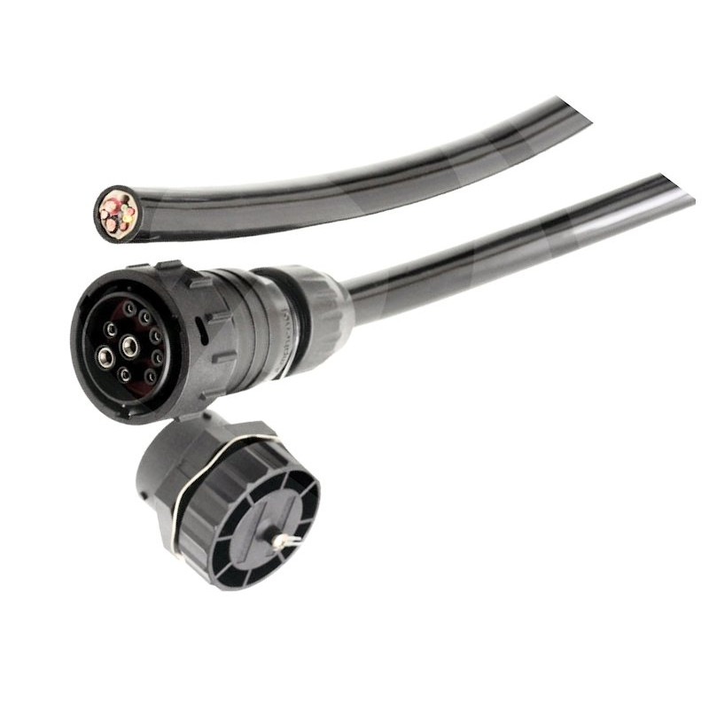 Przewód ISOBUS 5m wtyczka (IBIC) 5 | 10 mm² | 9-pinowy