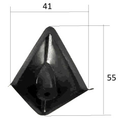 Trójkąt osypowy szer.41mm skrzyni nasiennej