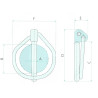 Zawleczka zatrzaskowa