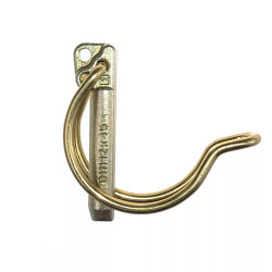 Zawleczka rurkowa ocynk 10,5x40mm Rübig, Rubig 12x45-, - 5szt