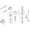 Fella 165388 Piasta obrotowa