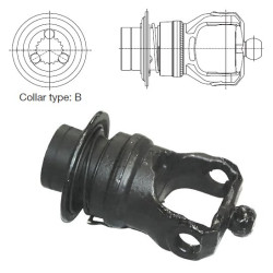 Widłak szerokokątny S4 RT-B 1i3/4" Z6  - 22x86, kulka