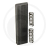 B&P 4210E0001R03 Krzywka blokady ze sprężyną, do sprzęgła RA2, L-42,8mm 1szt. Bondioli Pavesi