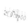 B&P 5150E0301R Piasta sprzęgła jednokierunkowego 1 3/8" Z6 RA2 Bondioli Pavesi