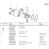 B&P 601205603R Sprzęgło jednokierunkowe RA2 1i3/4 Z6 -i30,2x79,4 G5 Bondioli Pavesi