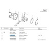 B&P 513340302R Piasta sprzęgła SA1 1i3/8" Z6 Bondioli Pavesi