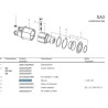 B&P 2270Q0303R Piasta sprzęgła SA3 1i3/8" Z6 Bondioli Pavesi