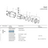 B&P 422043020R Piasta sprzęgła SA3 - 27,0x74,6 G3/G4 Bondioli Pavesi