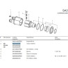 B&P 422023020R Obudowa sprzęgła SA3 -23,8x61,3 G2 Bondioli Pavesi