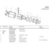 B&P 615456501R Sprzęgło przeciążeniowe prawe SA4 1i3/8" Z6 1600Nm, - 30,2x91,4 G7 Bondioli Pavesi