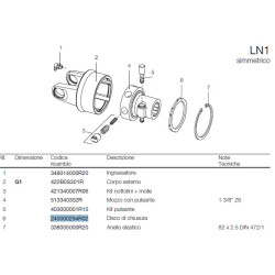B&P 240000294R02 Pierścień Bondioli Pavesi