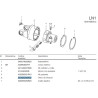 B&P 240000294R02 Pierścień Bondioli Pavesi