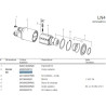 B&P 4220V301R Obudowa sprzęfła LN4  - 30,2x79,4 G5 Bondioli Pavesi