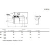 B&P 6WLE65004R Sprzęgło LR24 3000Nm 1i3/4"Z6 - 34,9x93,5 G8 1000obr/min Bondioli Pavesi