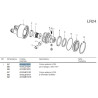B&P 431062152R Obudowa sprzęgła LR24 - 30,2x91,4 G7 540obr/min Bondioli Pavesi
