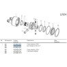 B&P 4310L2152R Obudowa sprzęgła LR24 - 30,2x91,4 G8 540obr/min Bondioli Pavesi