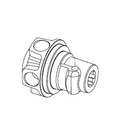 B&P 515160305R Piasta sprzęgła LR24 1i3/8"Z6 Bondioli Pavesi