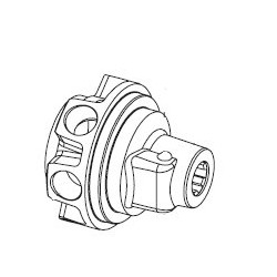 B&P 515183805R Piasta sprzęgła LR35 1i3/4"Z20 Bondioli Pavesi
