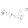 B&P 367005850R Sprężyna talerzowa FV22 155x90x3,75 Bondioli Pavesi
