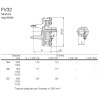 B&P 661H41203R Sprzęgło FV32 cierne 900Nm 1i3/8"Z6 - 30,2x91,4 G7 Bondioli Pavesi