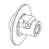 B&P 515870405R Piasta sprzęgła FV42 1i3/4"Z6 Bondioli Pavesi
