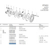 B&P 2481A0006R02 Pokrywa sprzęgła FFV22 Bondioli Pavesi
