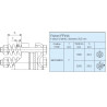 B&P 635M62503R Sprzęgło cierne FFV44 2200Nm 1i3/8"Z6 - 34,9x106,0 G9 Bondioli Pavesi