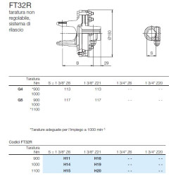 B&P 66346C37R Sprzęglo cierne FT32R 1100Nm 1i3/21"Z21 -30,2x79,4 G5 Bondioli Pavesi