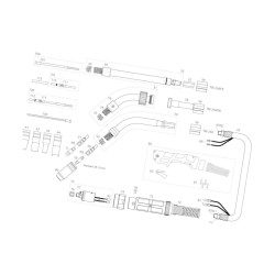 Palnik spawalniczy TBi250 Expe 104P351050
