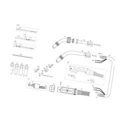 Palnik spawalniczy TBi240 Expe 112P351040