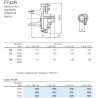 B&P 663H53F38R Sprzęglo cierne FT42R 1450Nm 1i3/4"Z20 -30,2x91,4 G7 Bondioli Pavesi