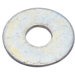 Podkładka płaska poszerzana M10x30x1.5 mm, stal ocynk Kramp