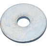 Podkładka płaska poszerzana M12x50x4 mm, stal ocynk Kramp
