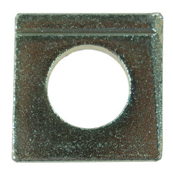 Podkładka kwadratowa klinowa M20x40x7.00 mm / 3.50 mm, stal ocynk DIN 434 Kramp