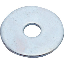 Podkładka płaska poszerzana M5x20x1.25 mm, stal ocynk Kramp
