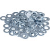 Podkładka M5x9.5x1 mm, stal ocynk DIN 433 Kramp