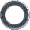 Podkładka M16x28x2.5 mm, stal ocynk DIN433 Kramp