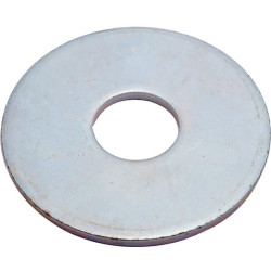 Podkładka płaska poszerzana M30x105x6 mm, stal ocynk DIN440r Kramp