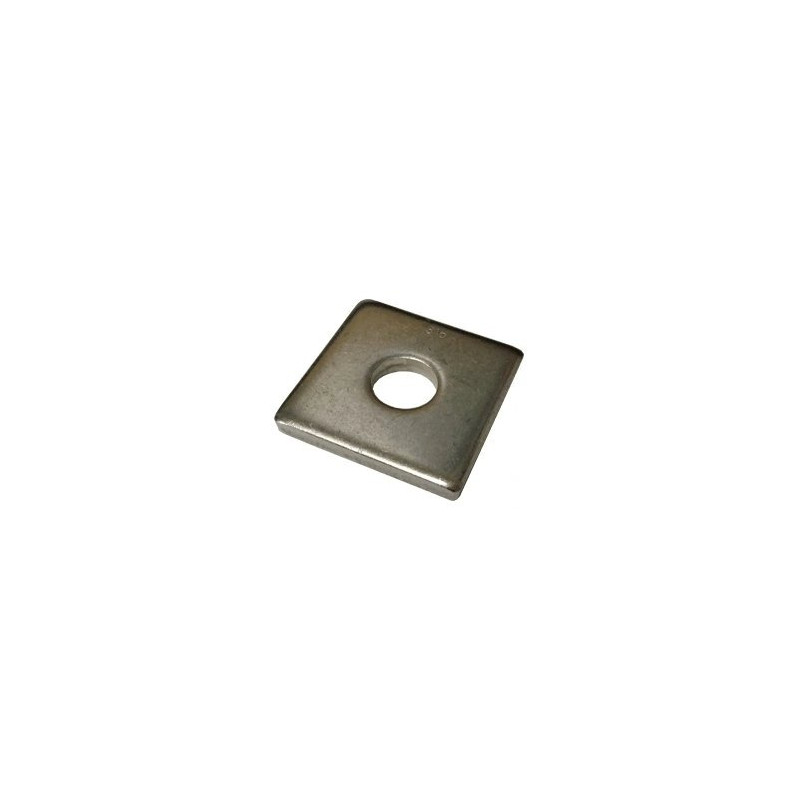 Podkładka M10x28x3 mm kwadratowa, stal szlachetna A2 DIN 436 