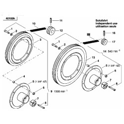 AC690115 Pas klinowy XPZ 1612LW Accord DA/DA-S Kverneland / Accord 9000690115009