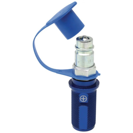 Szybkozłącze wtyczka ISO 12,5 wew. 1/2" BSP KENNFIX niebieski, plus KENNFIXX