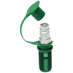 Szybkozłącze wtyczka ISO 12,5 wew. 1/2" BSP KENNFIX zielony, plus KENNFIXX