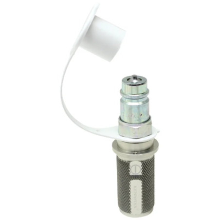 Szybkozłącze wtyczka ISO 12,5 wew. 1/2" BSP KENNFIX biały, minus KENNFIXX