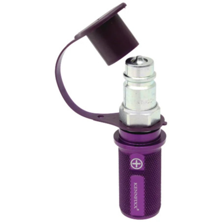 Szybkozłącze wtyczka ISO 12,5 wew. 1/2" BSP KENNFIX purpurowy, plus KENNFIXX