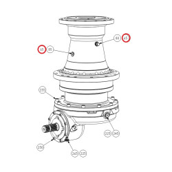 Comer 9440406600 Podkładka 3/8" (17x23x1,5)