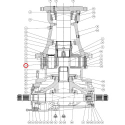 Comer 1717526042 Koło satelita przekładni planetarnej