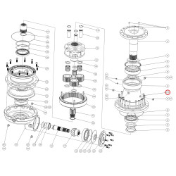 Comer 9540450080 Śruba M14x100 imbusowa UNI5931-8,8